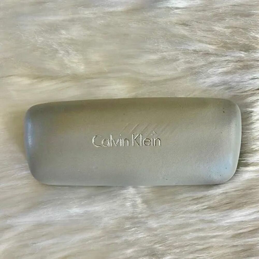 Calvin Klein Hard Shell Eyeglass Case – Durable & Stylish